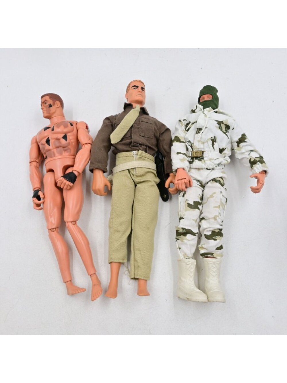 G.I. Joe Hasbro Pawtucket Vintage 1990s 12" Action Figures Bundle Of 3